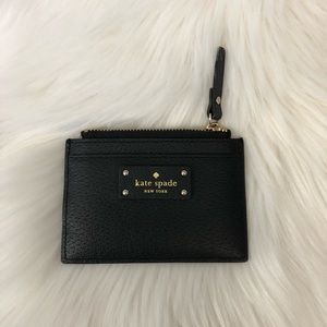 Kate Spade zippered card holder